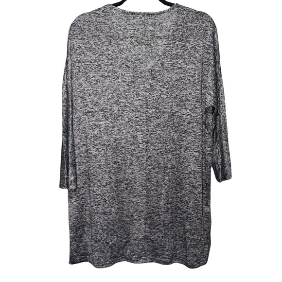 Prospect Blvd Gray V-Neck Tunic Sweater with Boxy Fit NWOT - Picture 4 of 4